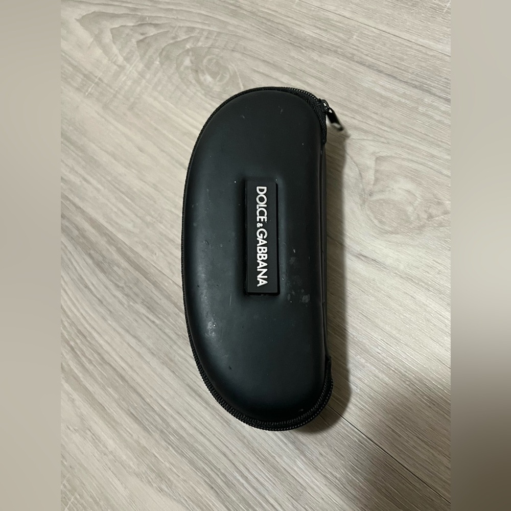 DOLCE & GABBANA glasses black case